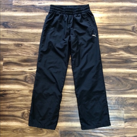 SOLD Puma Women’s Black Track Wind Pants M - Picture 3 of 3